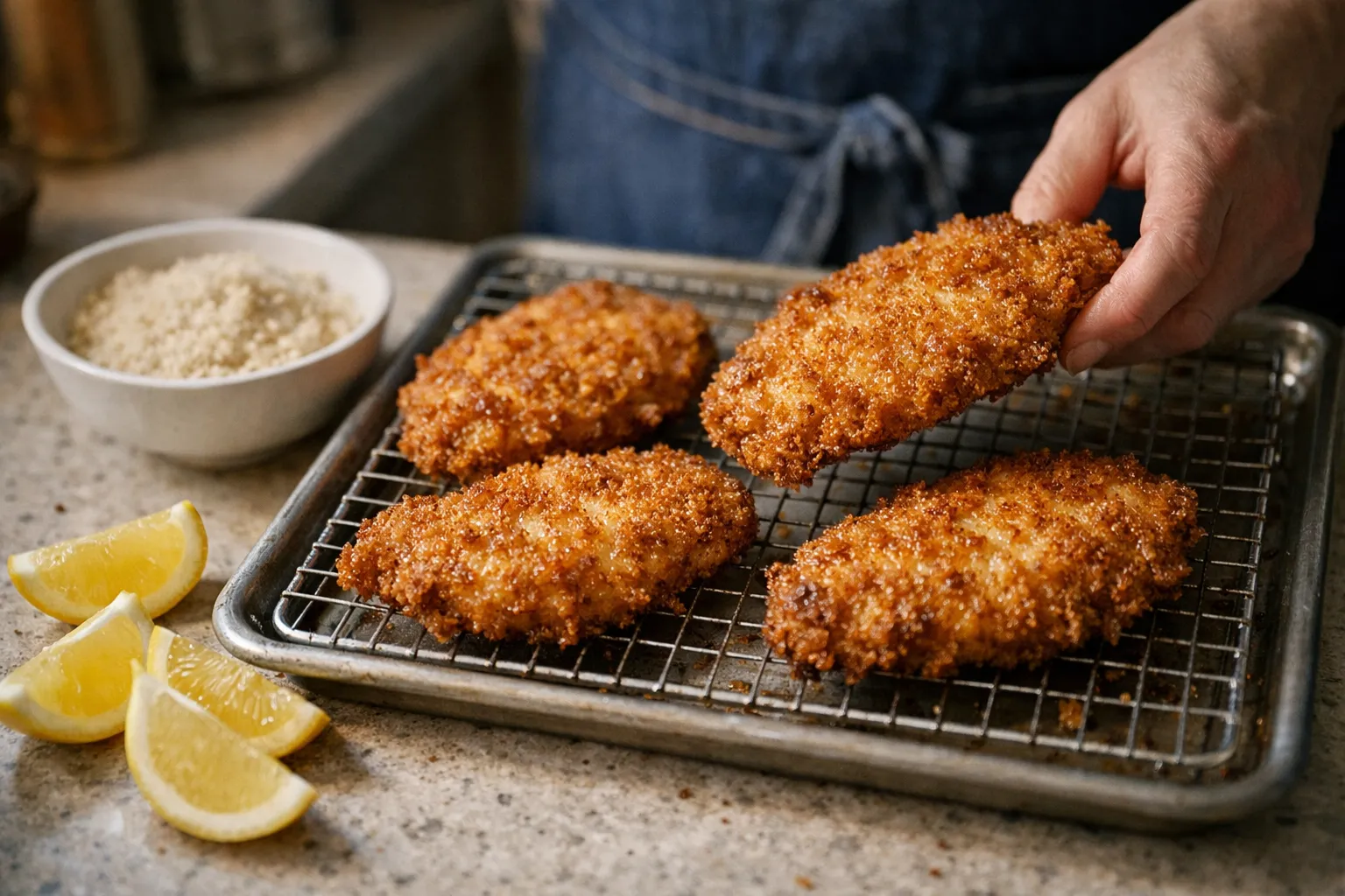 How to Make Restaurant-Style Crispy Chicken Cutlets (3 Methods)