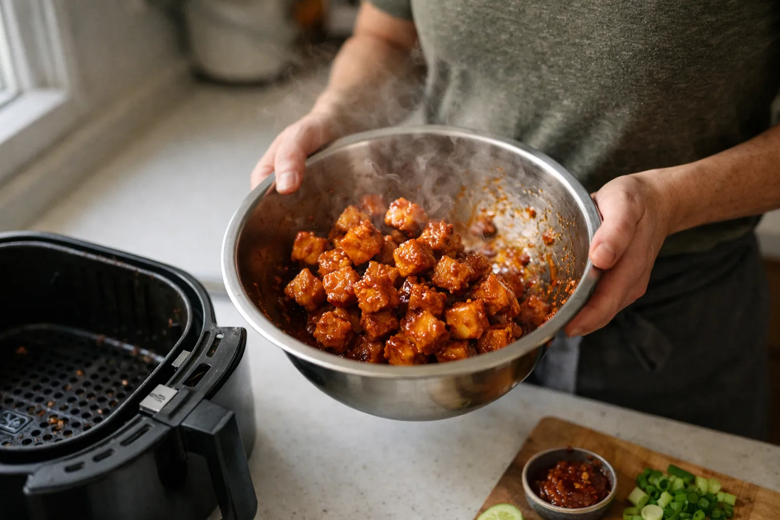How to Make Crispy Air-Fryer Tofu That Actually Stays Crunchy