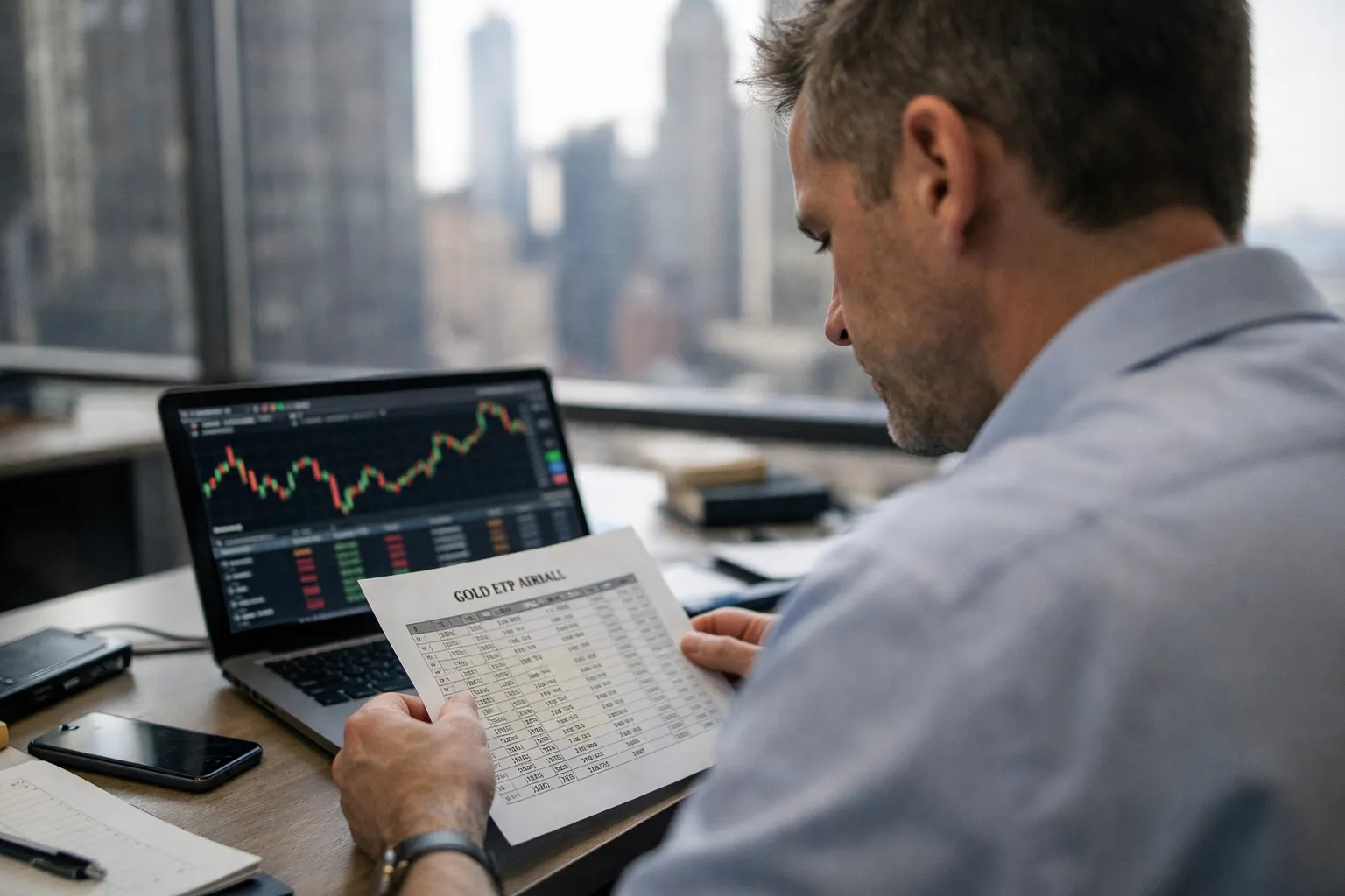 How to Compare Gold ETFs in 2026: A Bar-List and Tracking Guide