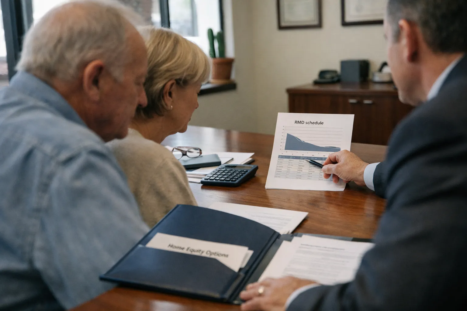 RMDs Meet Real Estate: Managing Portfolio Taxes via Home Equity