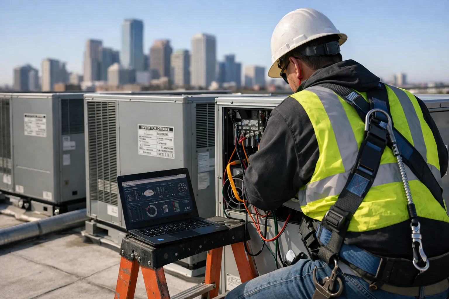 Inverter-Driven Rooftop Units: Energy, Cost & Service Analysis