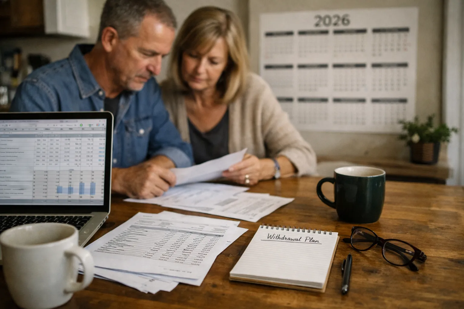 Withdrawal Ladder for Early Retirees: Sequencing 401(k), IRA, Roth