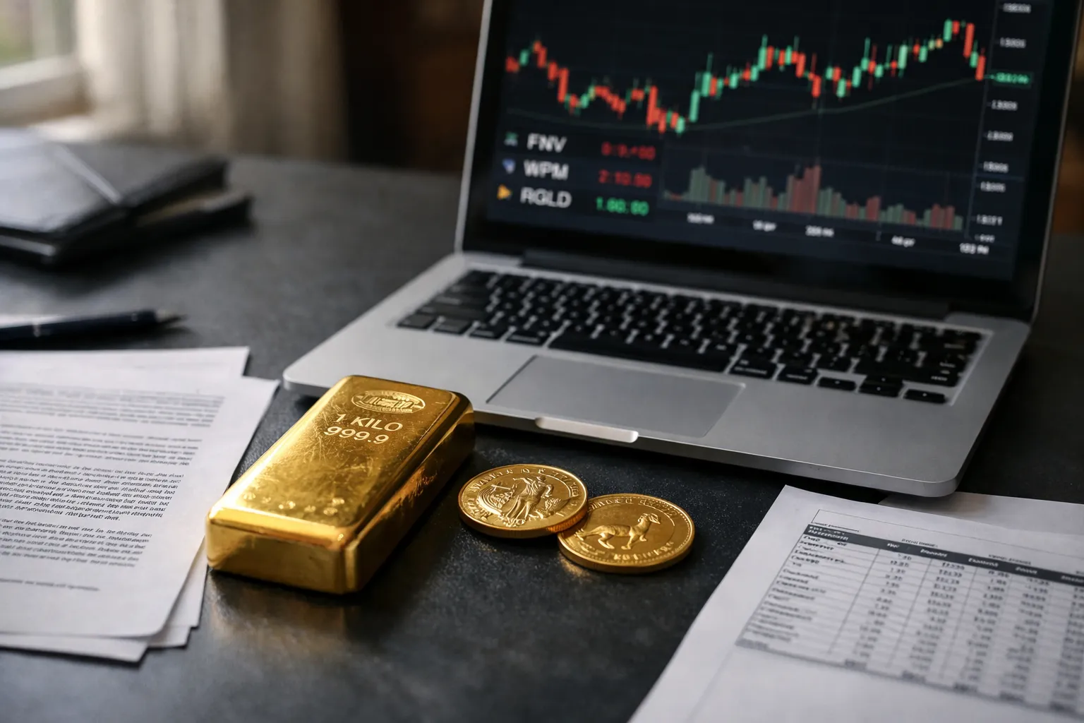 Core-Satellite Gold Strategy Using Royalty & Streaming Stocks
