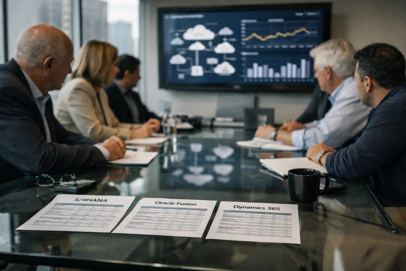 SAP S/4HANA Cloud vs Oracle Fusion vs Dynamics 365 Finance — 2026
