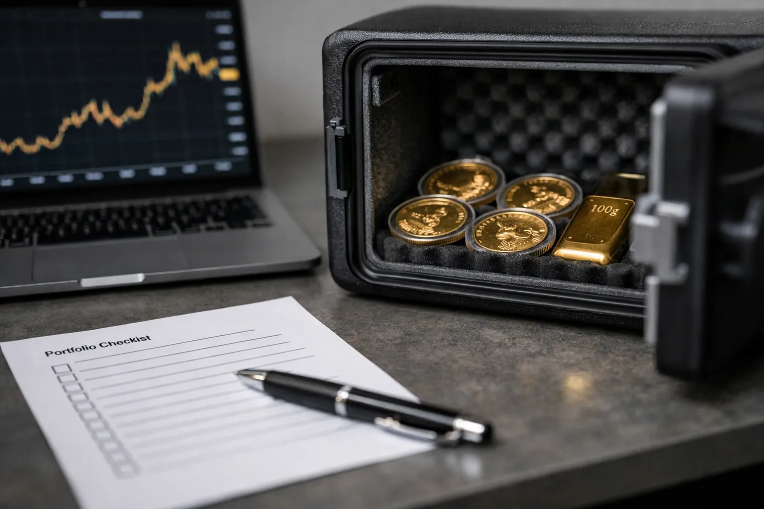 Tiered Physical-Gold Strategy: Liquidity, Security and Growth