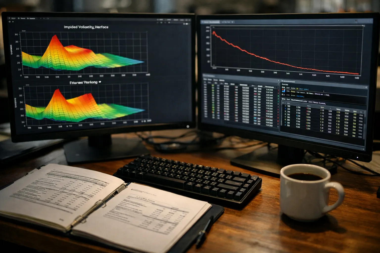 BTC & ETH Volatility Forecasting 2026: GARCH vs LSTM vs IV Surface