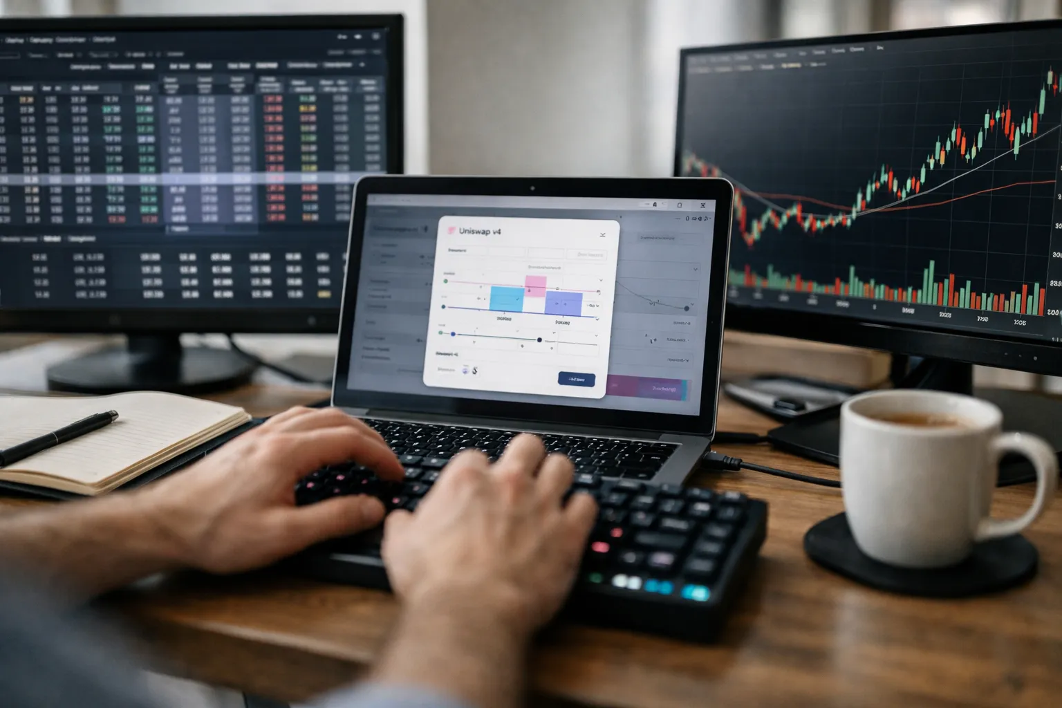 Hedge Uniswap v4 Concentrated Liquidity Using Listed Options