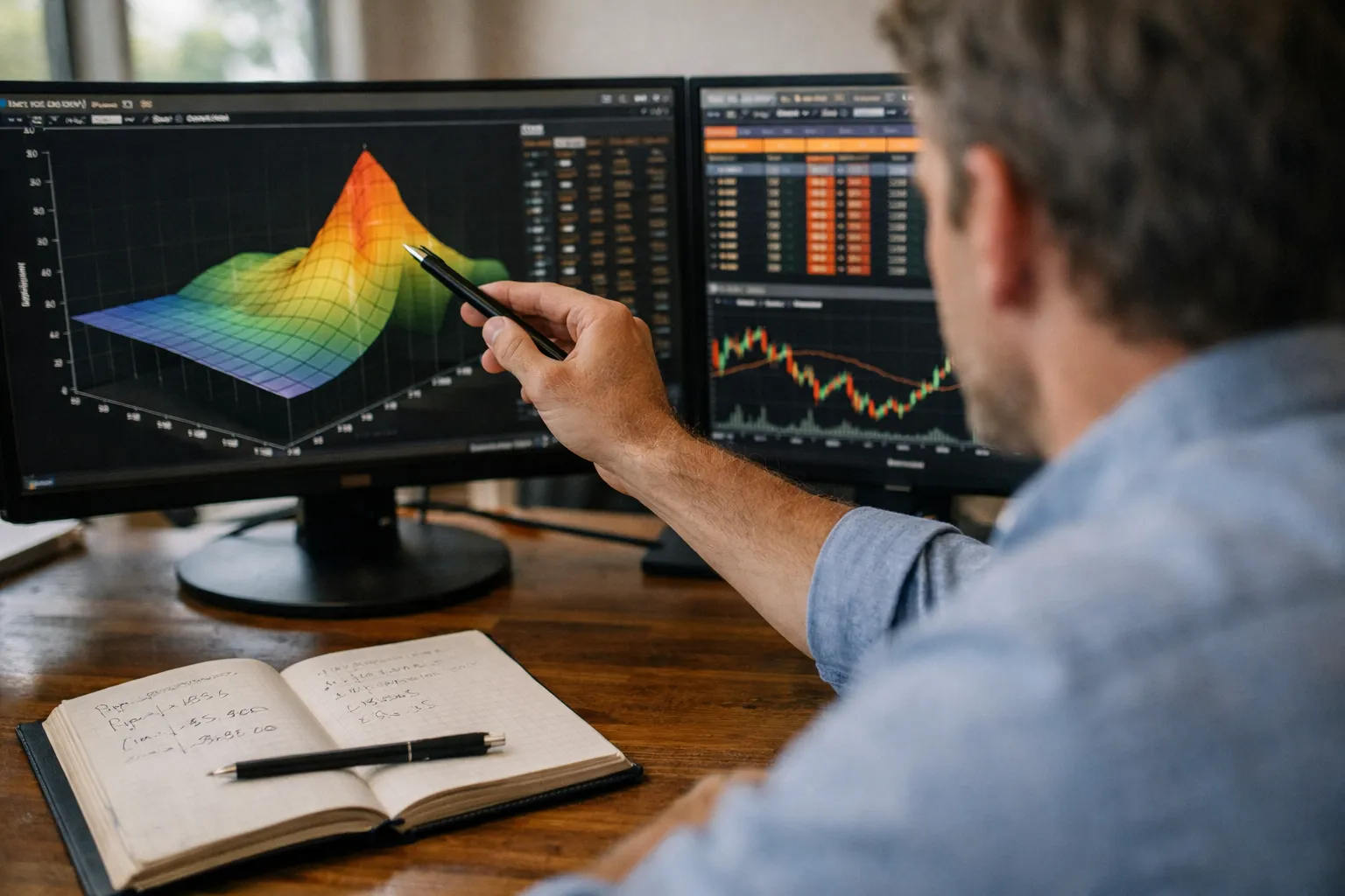 FX Options Vol Surfaces: Size and Hedge Directional Spot Trades