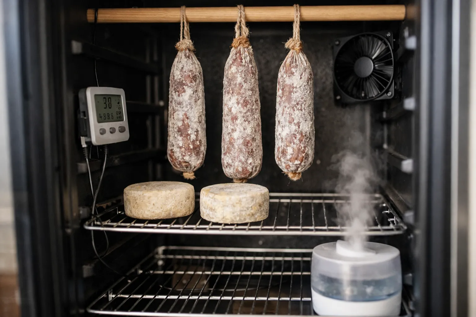 Build a Compact Home Curing Chamber for Charcuterie & Cheese
