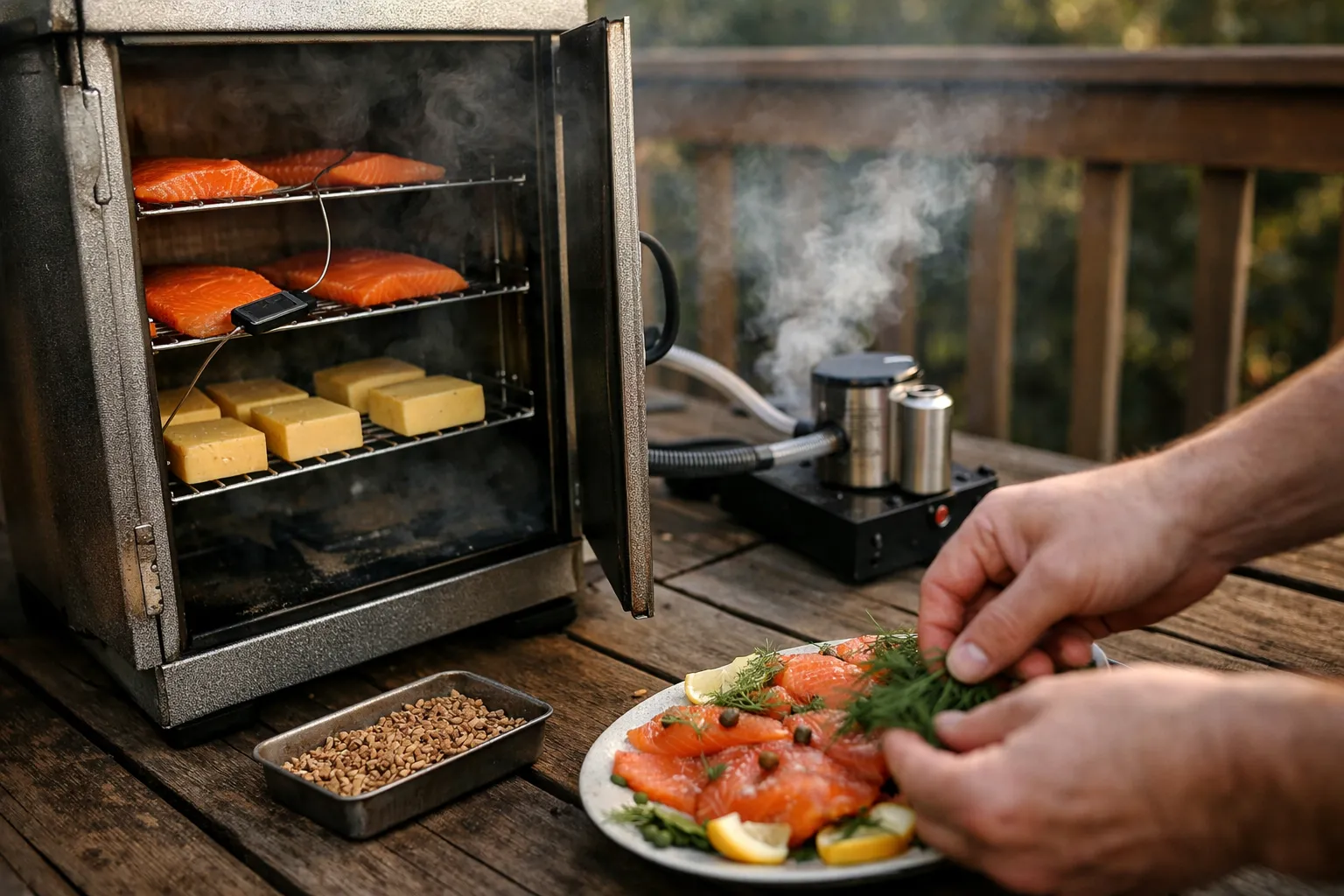 Home Cold‑Smoking Guide: Safe Methods for Fish, Cheese, Vegetables