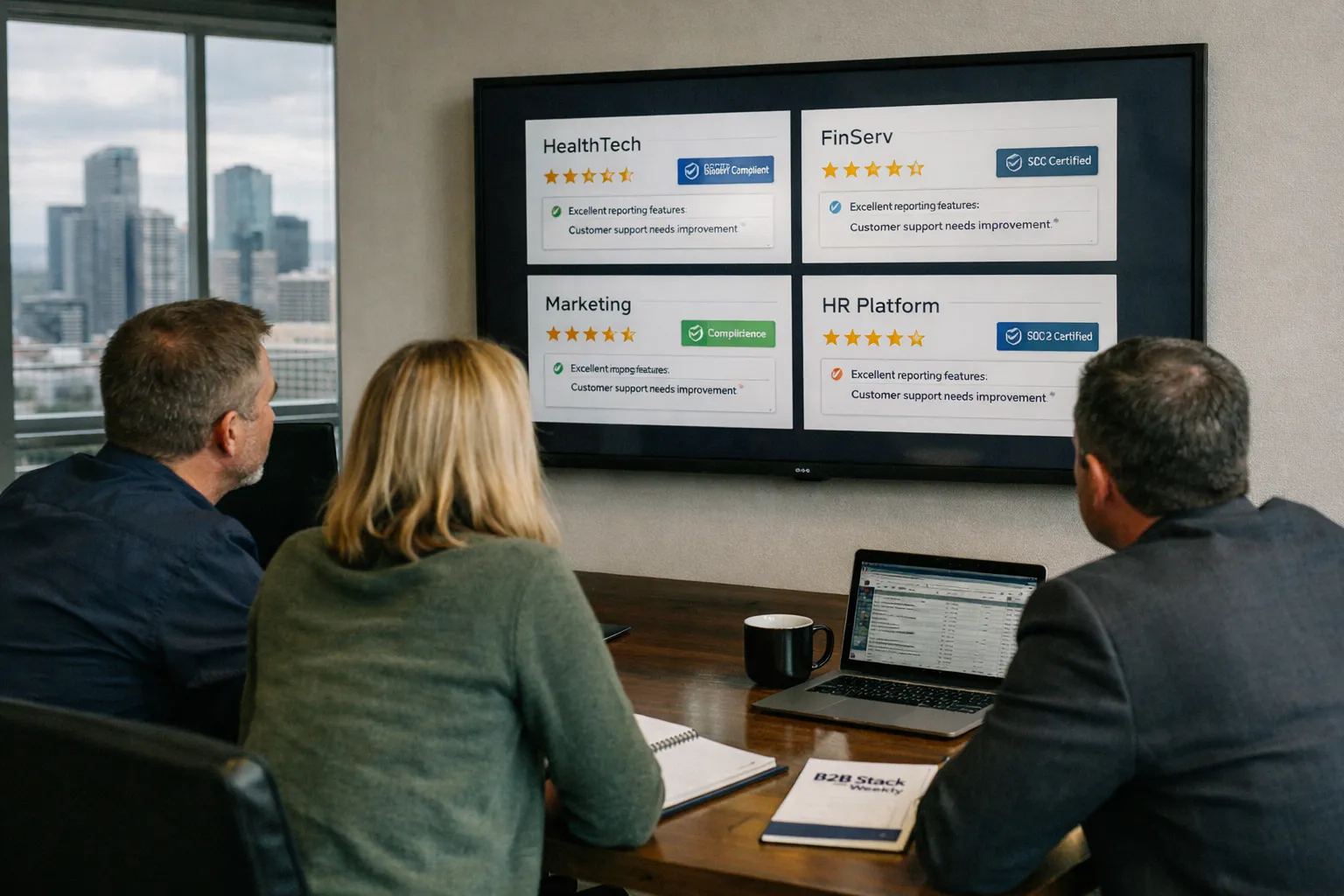 Vertical Review Hubs Rewriting B2B SaaS Discovery