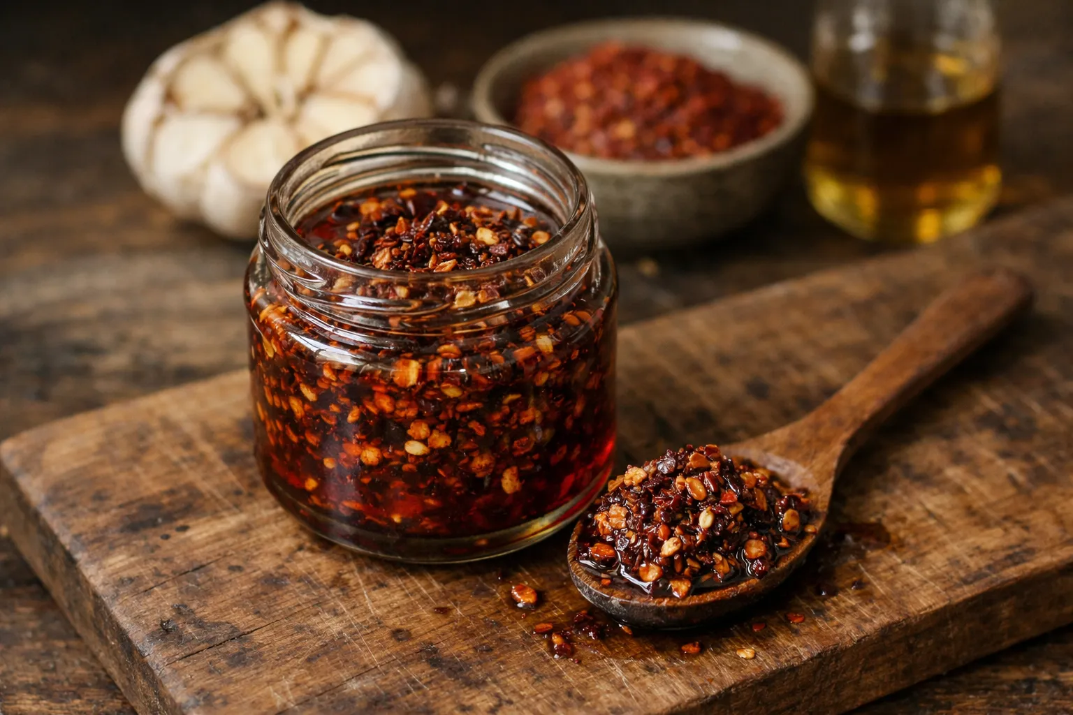 48-Hour Refrigerator Chili Crunch: Quick Kimchi-Style Spicy Condiment