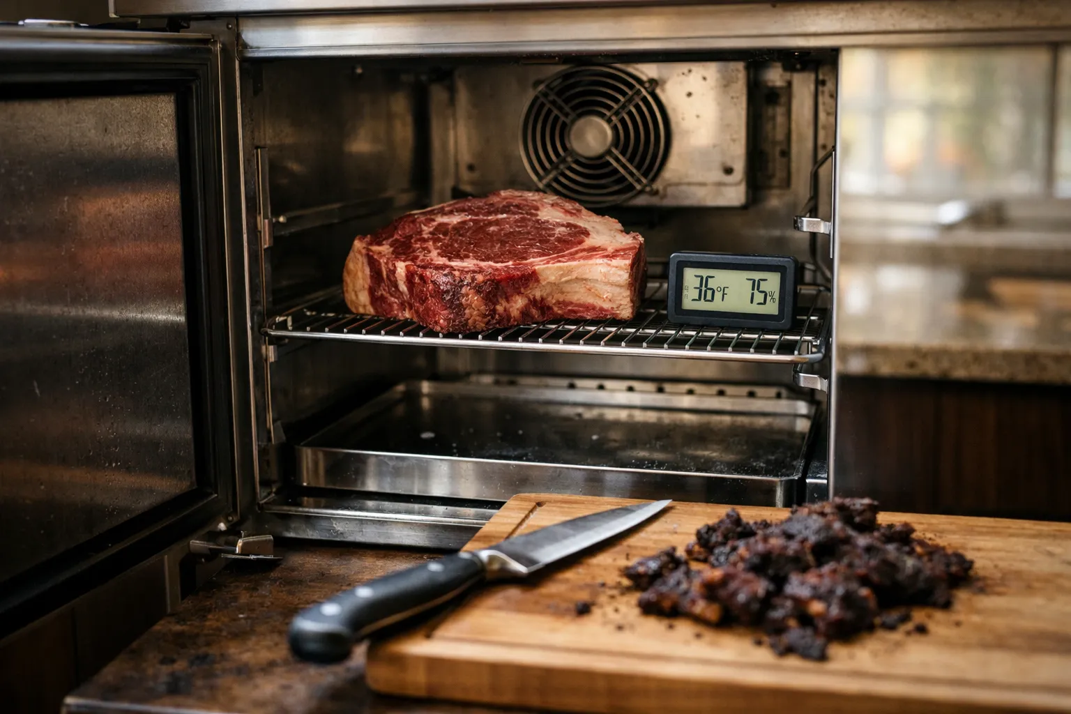 Dry-Age Steak at Home Safely: A Practical 2026 Step‑by‑Step Guide