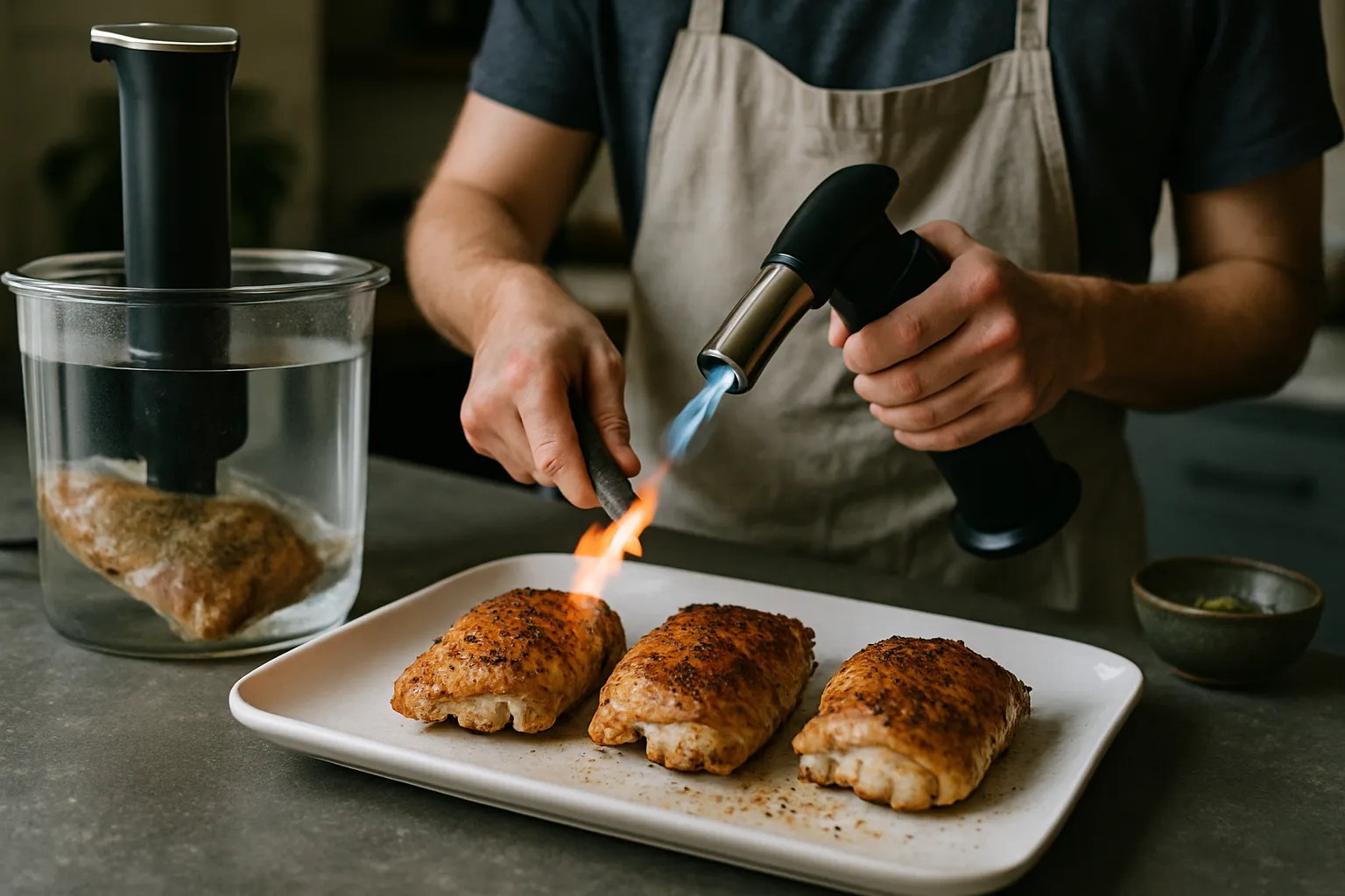Sous‑Vide Chicken Thighs: 3 Flavor Builds, Exact Temps & Finishes