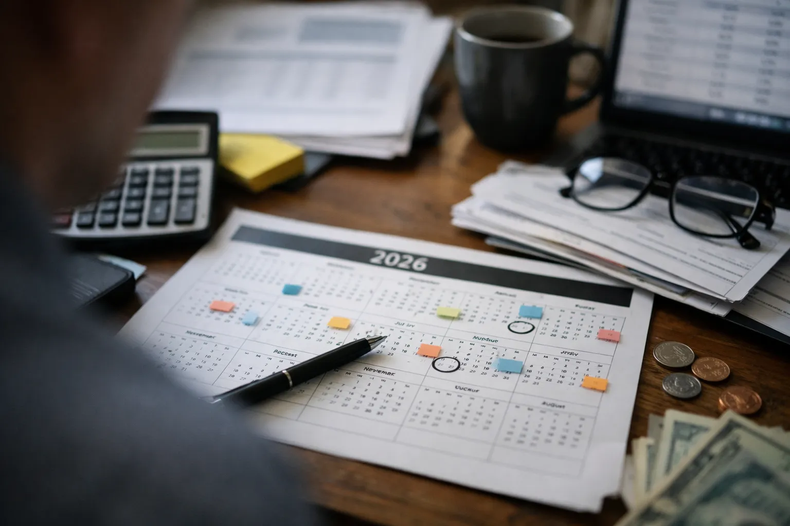 2026 Monthly Tax-Planning Calendar: Optimize Deductions & Credits