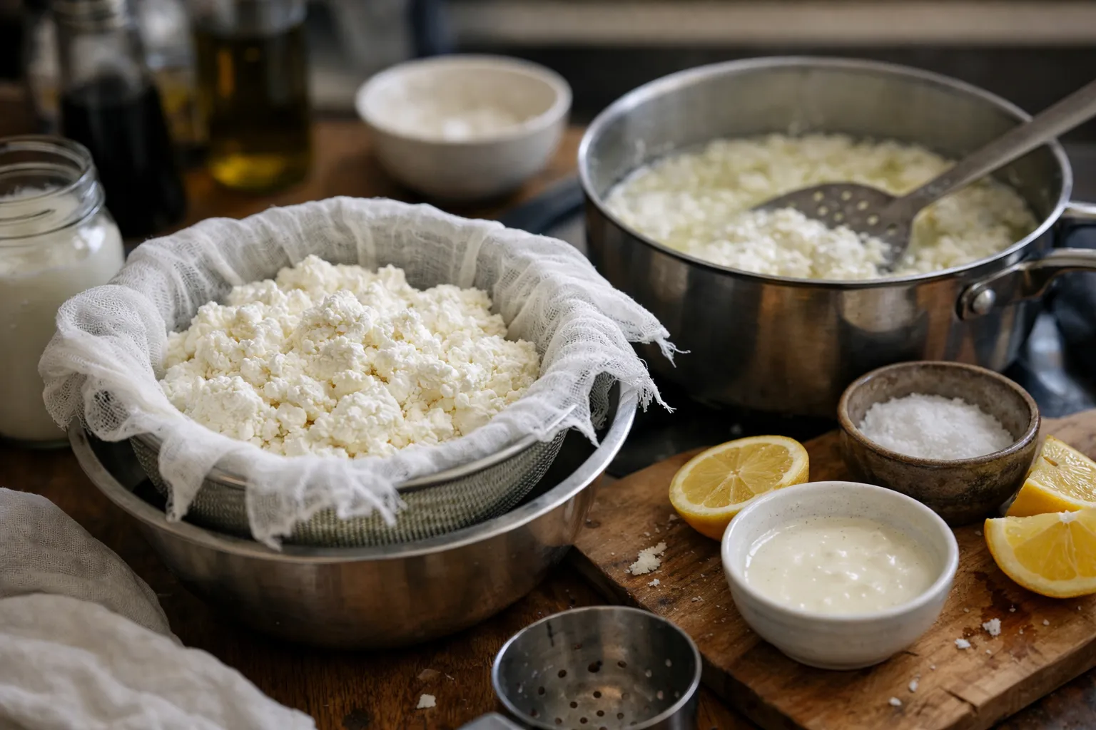 Foolproof Homemade Ricotta in 25 Minutes: Ingredients & Method