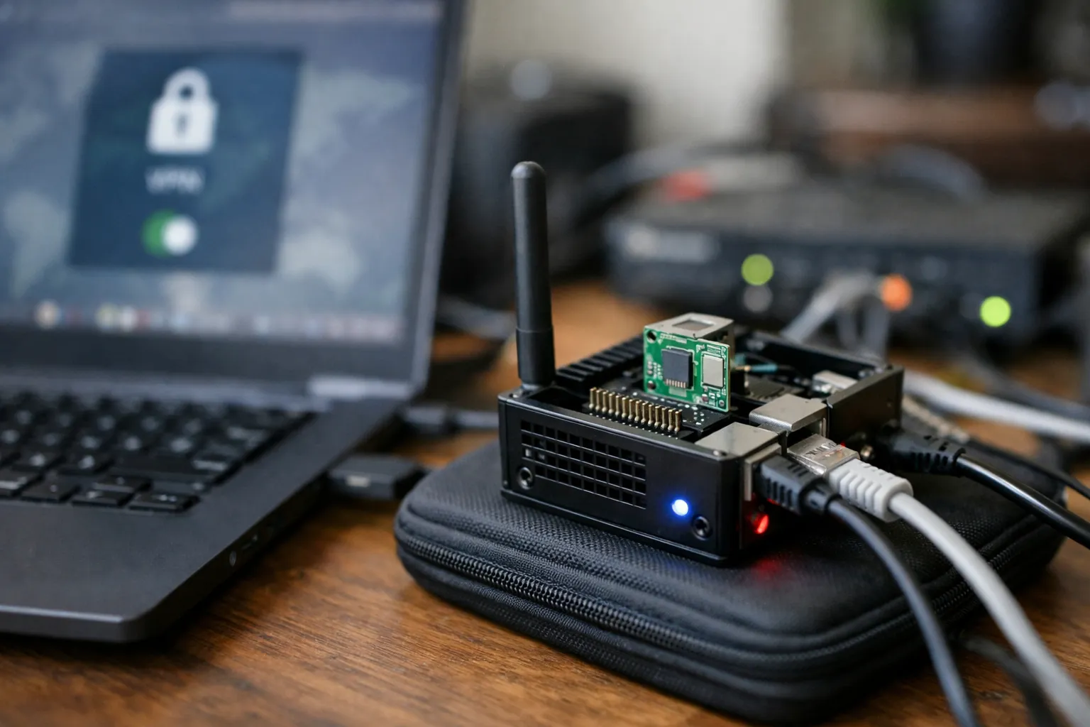 Portable Privacy VPN Appliance on Raspberry Pi 5: WireGuard, TPM & Logs