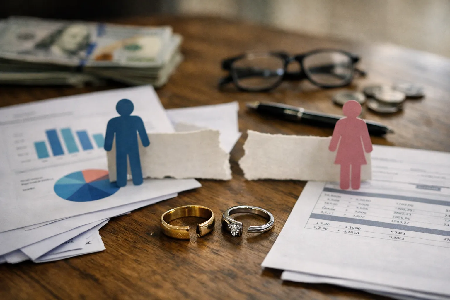 How to Split Retirement Assets in Divorce: 401(k), Pensions, IRA
