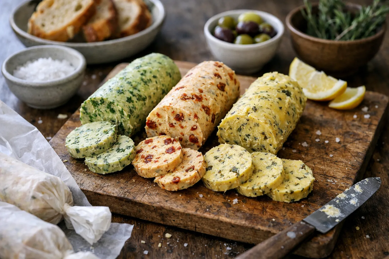 Make-Ahead Compound Butter Trio: Recipes, Freezing & Serving Tips