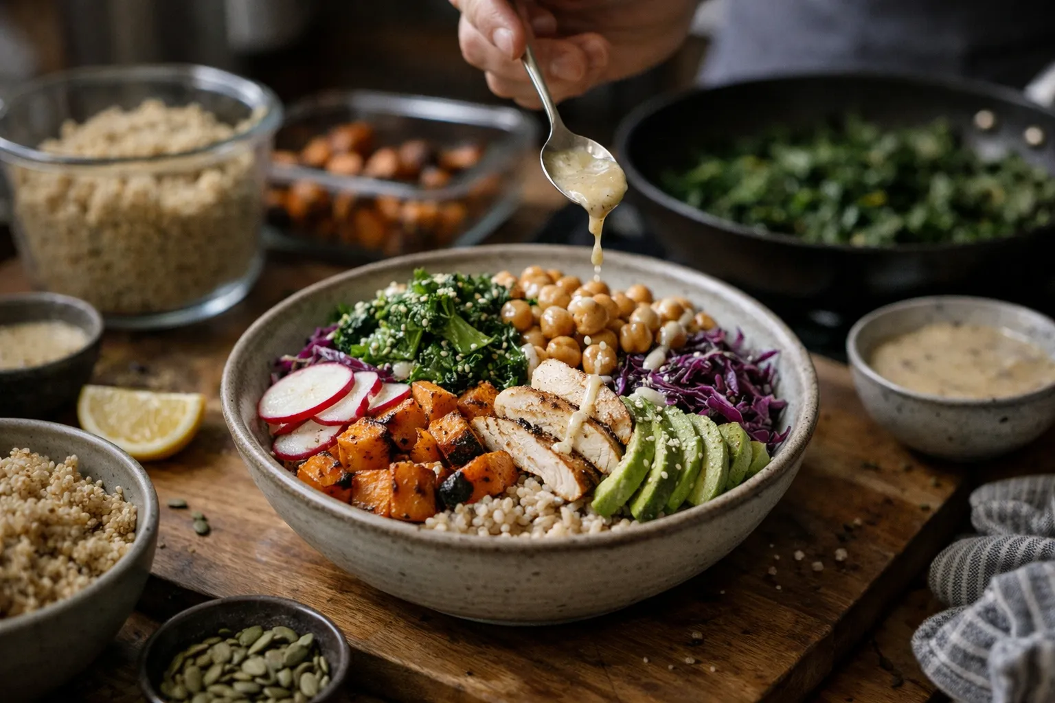 Mastering Weeknight Grain Bowls: Prep, Cooking Methods & Swaps