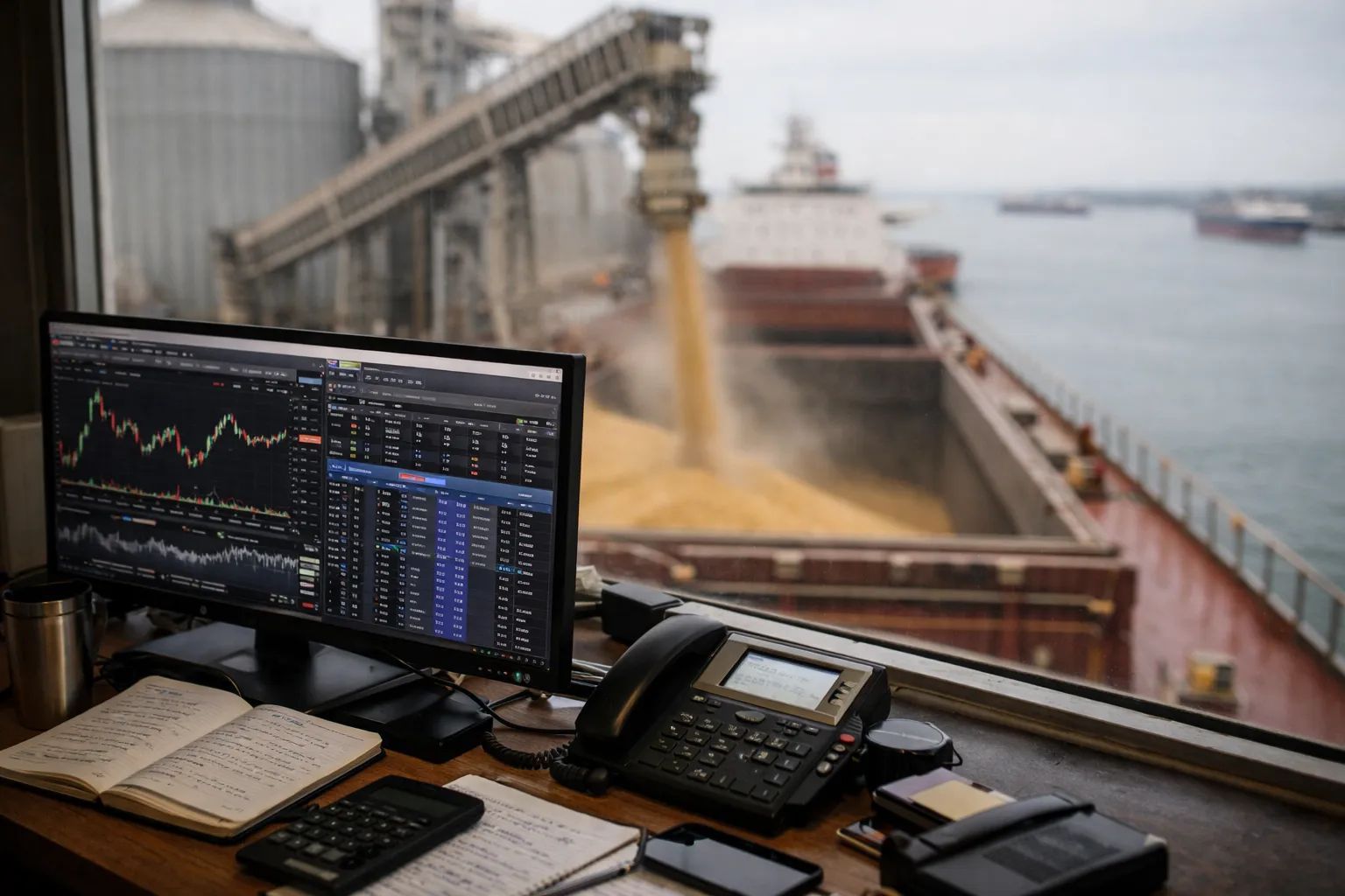 Hedging Grain Export Margins with Futures, Options & FFAs — 8‑Step Guide