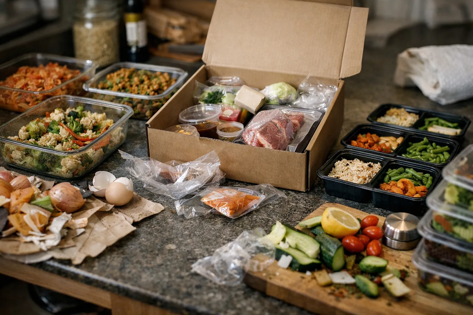 Batch Cooking vs Meal Kits vs Weekly Prep: Cost, Time, Waste