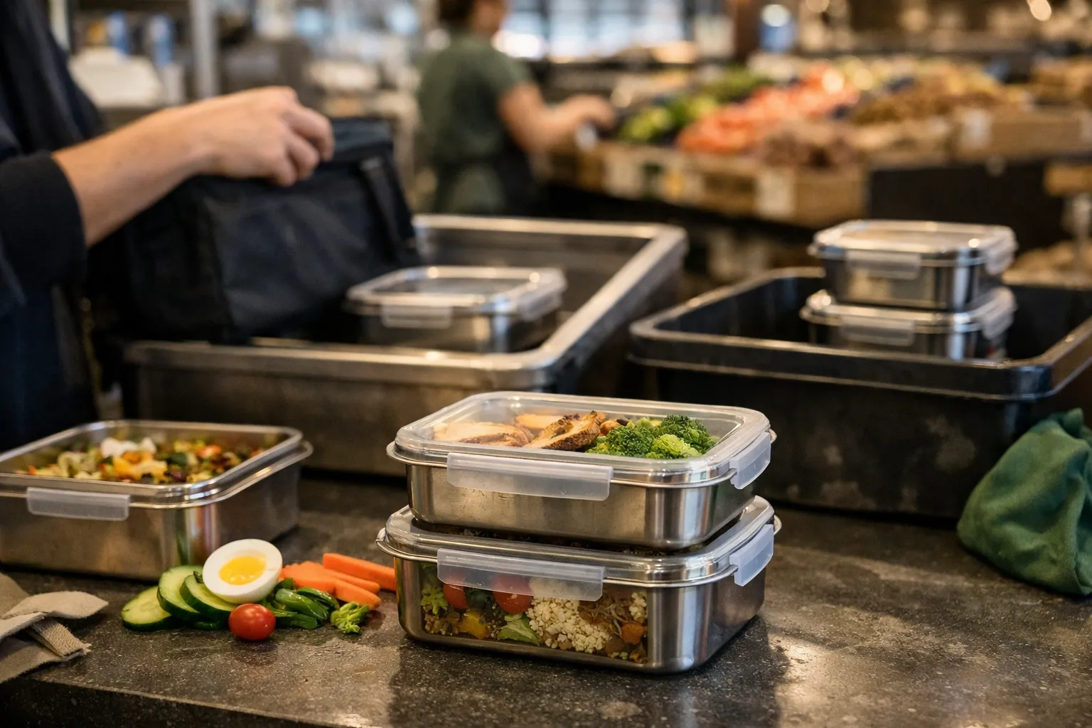 Reusable-container pilots expand at grocers — what meal preppers should know