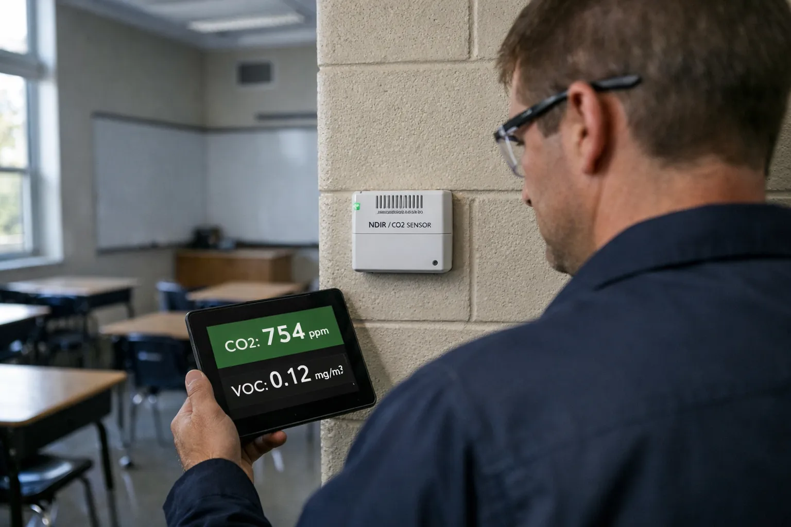 How to Design & Commission CO2+VOC DCV for K‑12 Schools, 2026