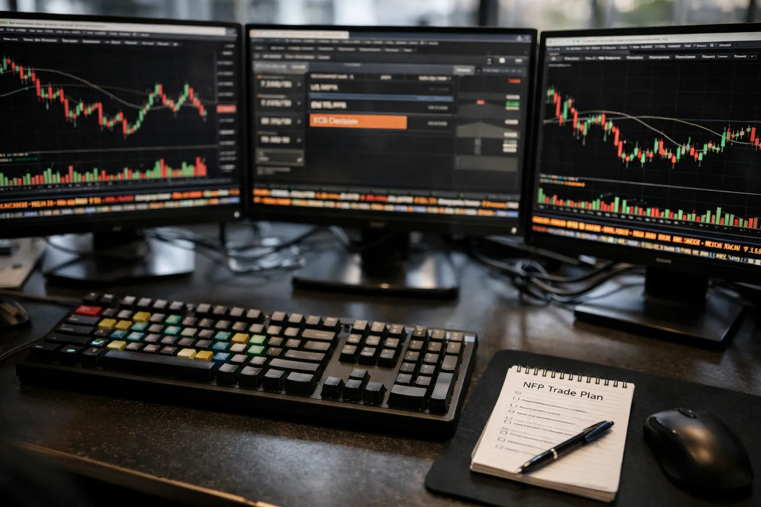 Build a Volatility‑Adjusted Intraday FX Strategy for NFP & ECB
