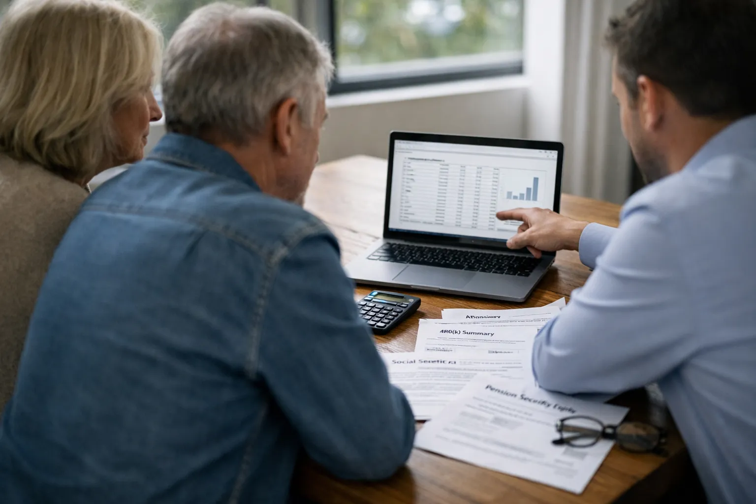 Three-Tier Retirement Income Plan: 401(k), IRA, Roth, Pension & SS