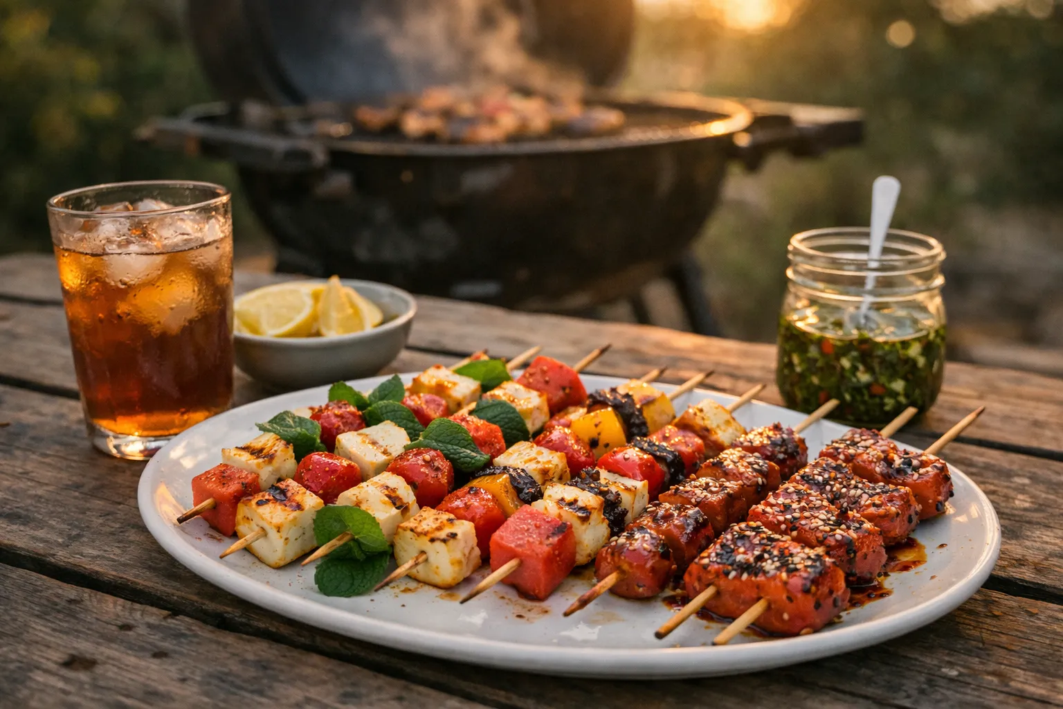 10 Grill‑Ready Halloumi & Plant‑Based Cheese Skewers for Summer Nights