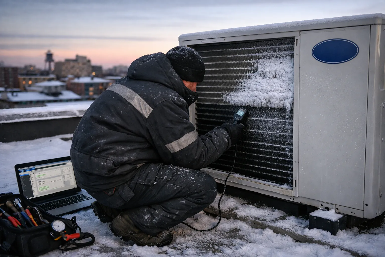 Defrost Strategies for Cold‑Climate Air‑Source Heat Pumps