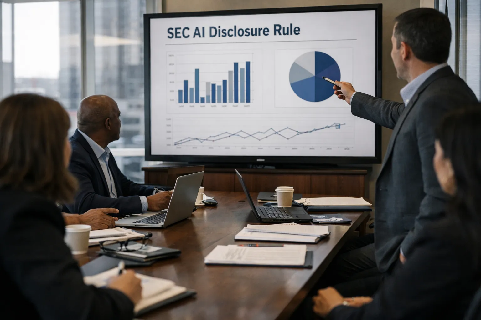 SEC adopts rule requiring public firms to disclose material generative‑AI use