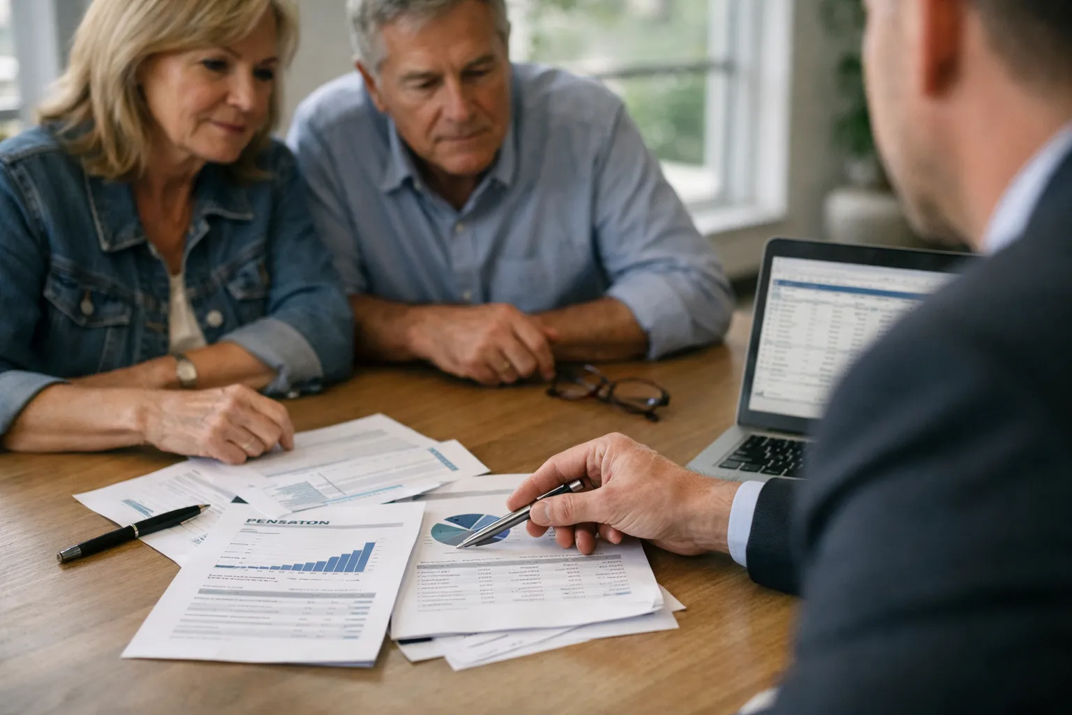 Coordinating Unequal Pensions, 401(k)/IRA Withdrawals and Social Security