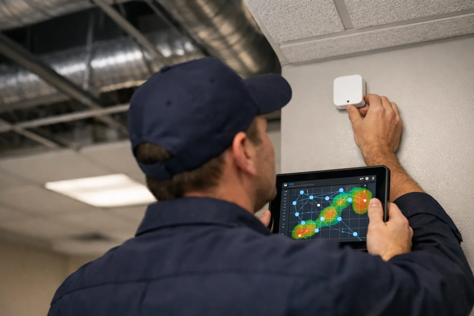 How to Design and Deploy Wireless Sensor Meshes for HVAC Control