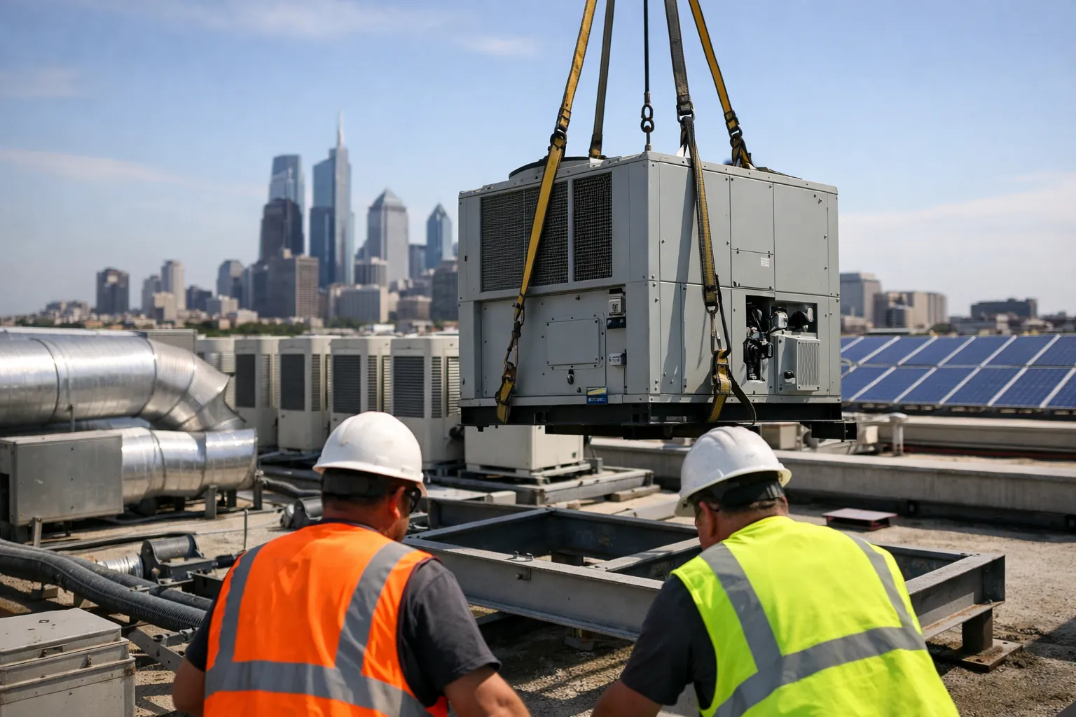 Electrifying Commercial HVAC: VRF vs Electric Chillers vs Hybrid