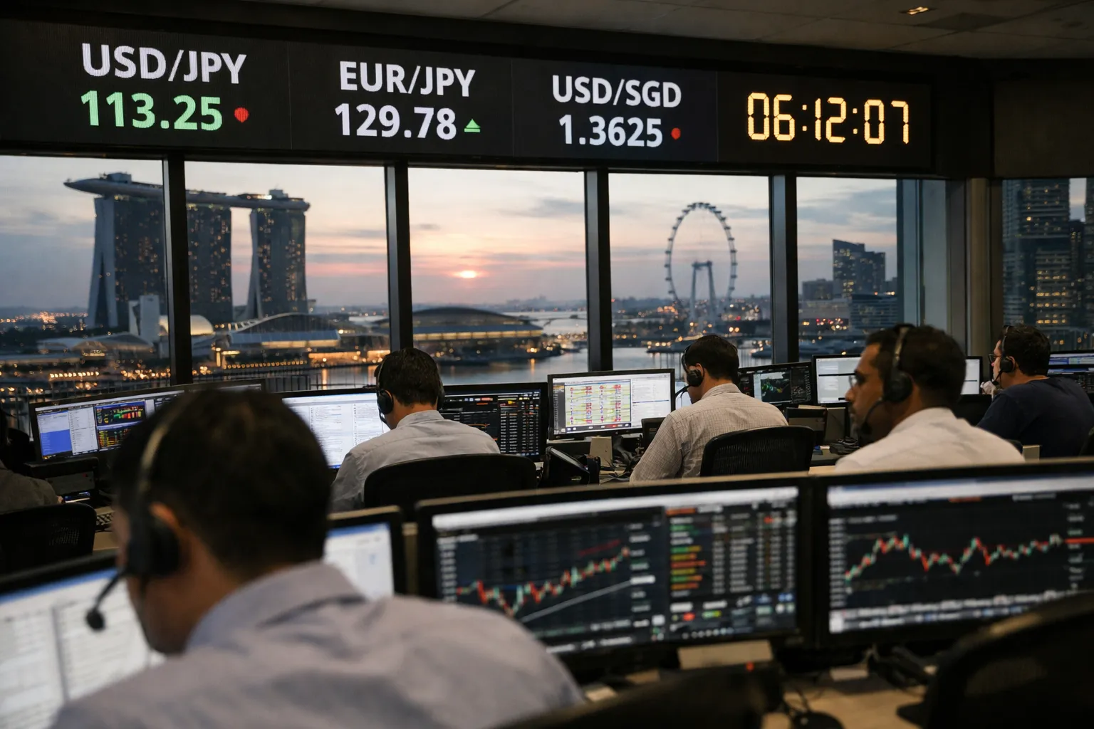 Major FX Dealers Reroute Asian Liquidity to Singapore — Sept 2026