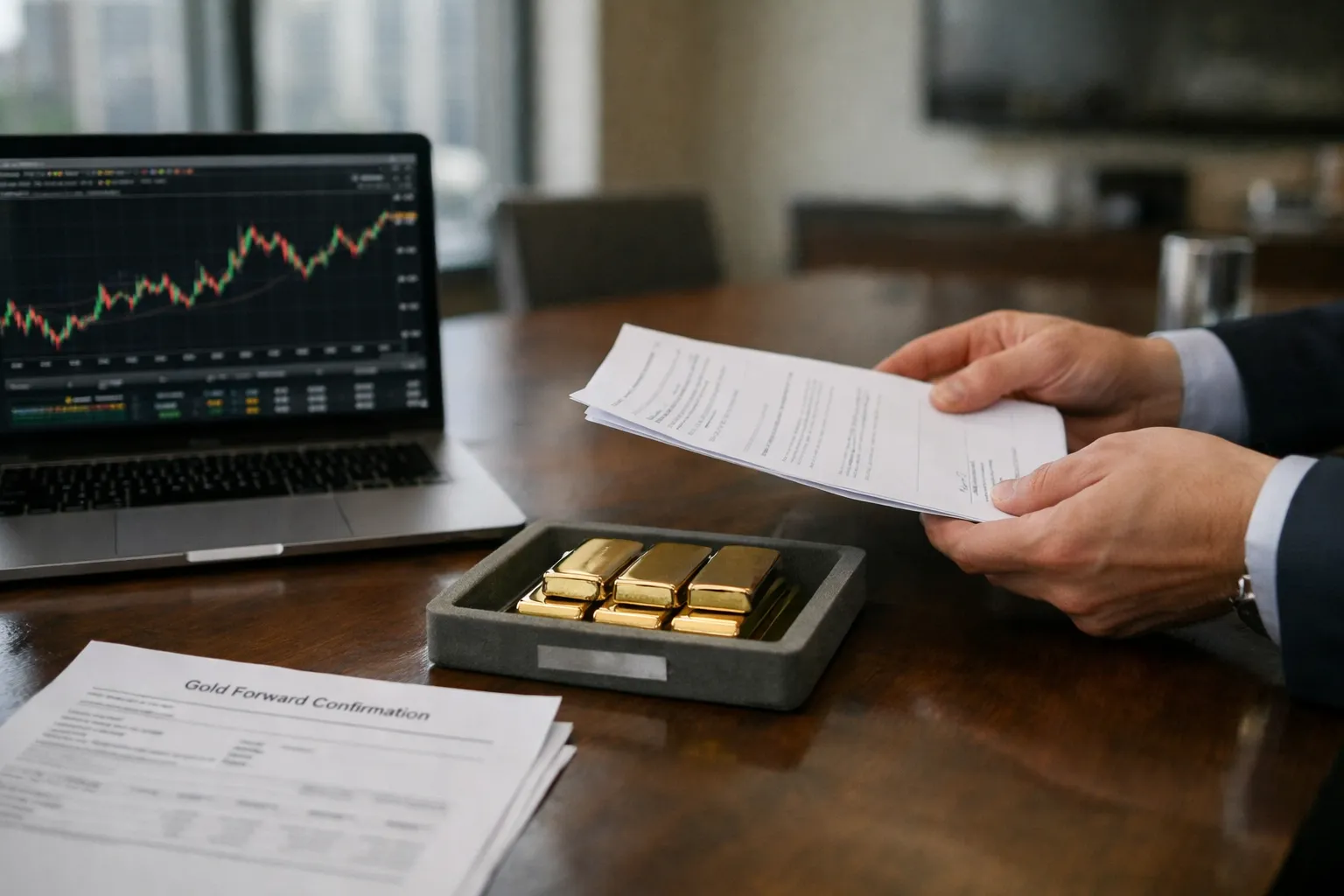 Hedge Future Gold Purchases with OTC Forwards & Swaps (2026)