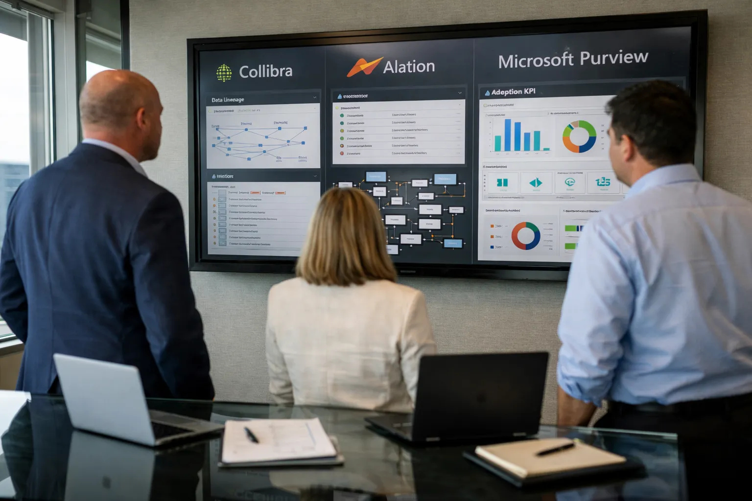 Collibra vs Alation vs Microsoft Purview: Enterprise Data Catalogs