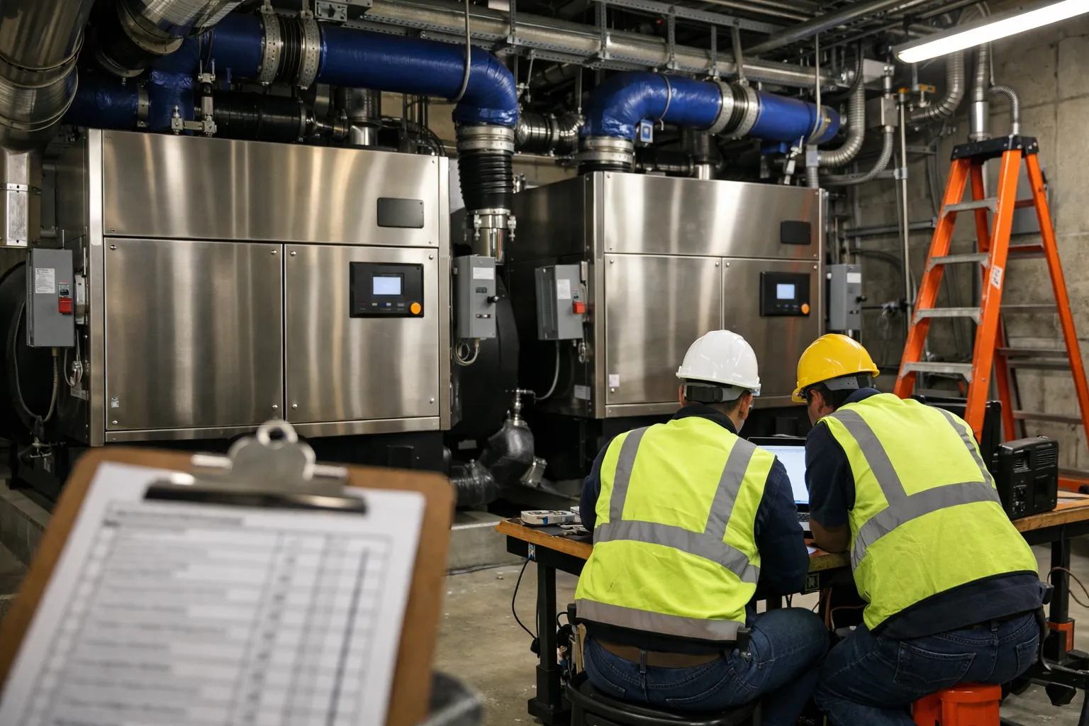 Magnetic‑Bearing Chillers: Specification, Site Prep & Commissioning