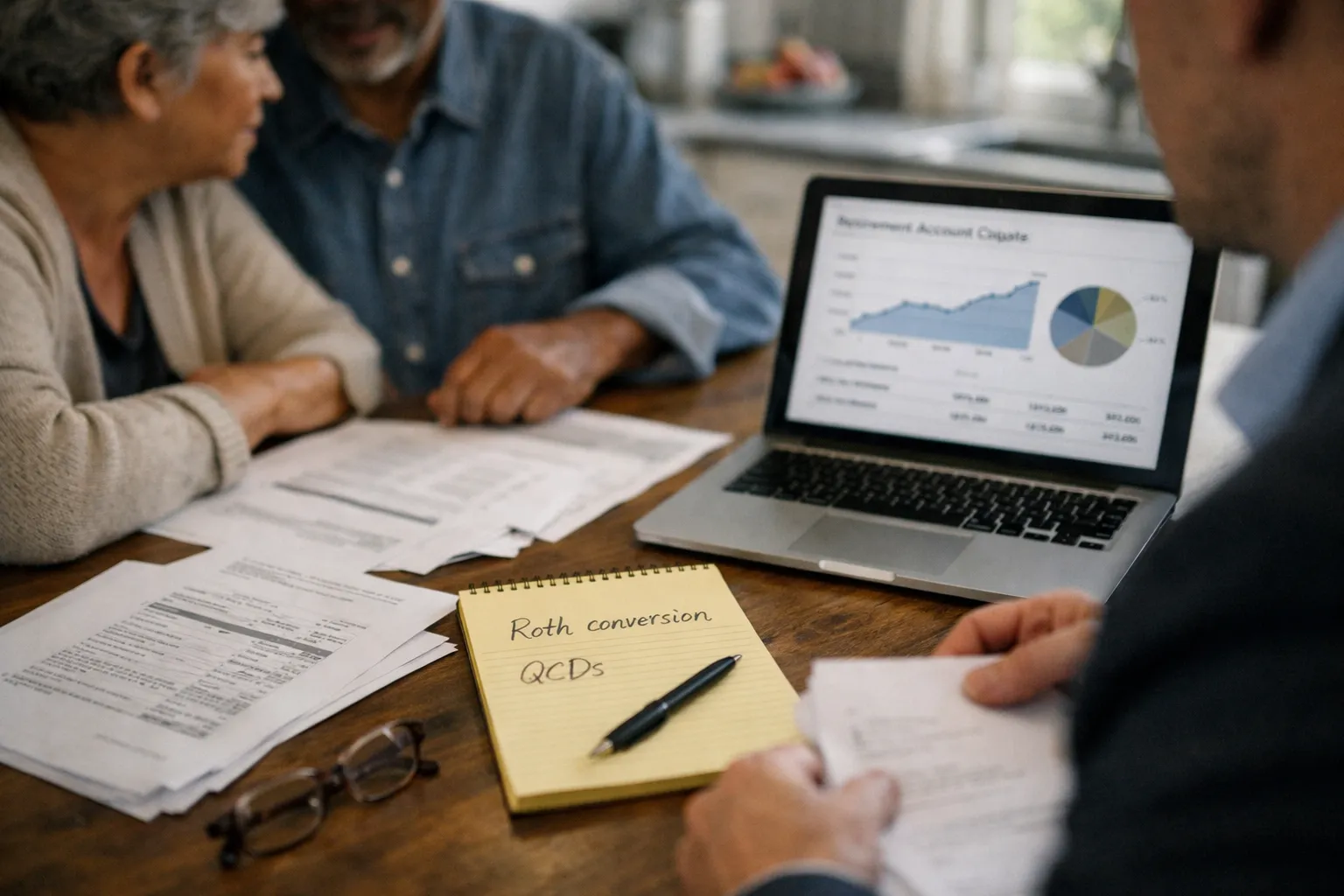 Cut Future RMDs & Social Security Taxes with QCDs and Roth Conversions