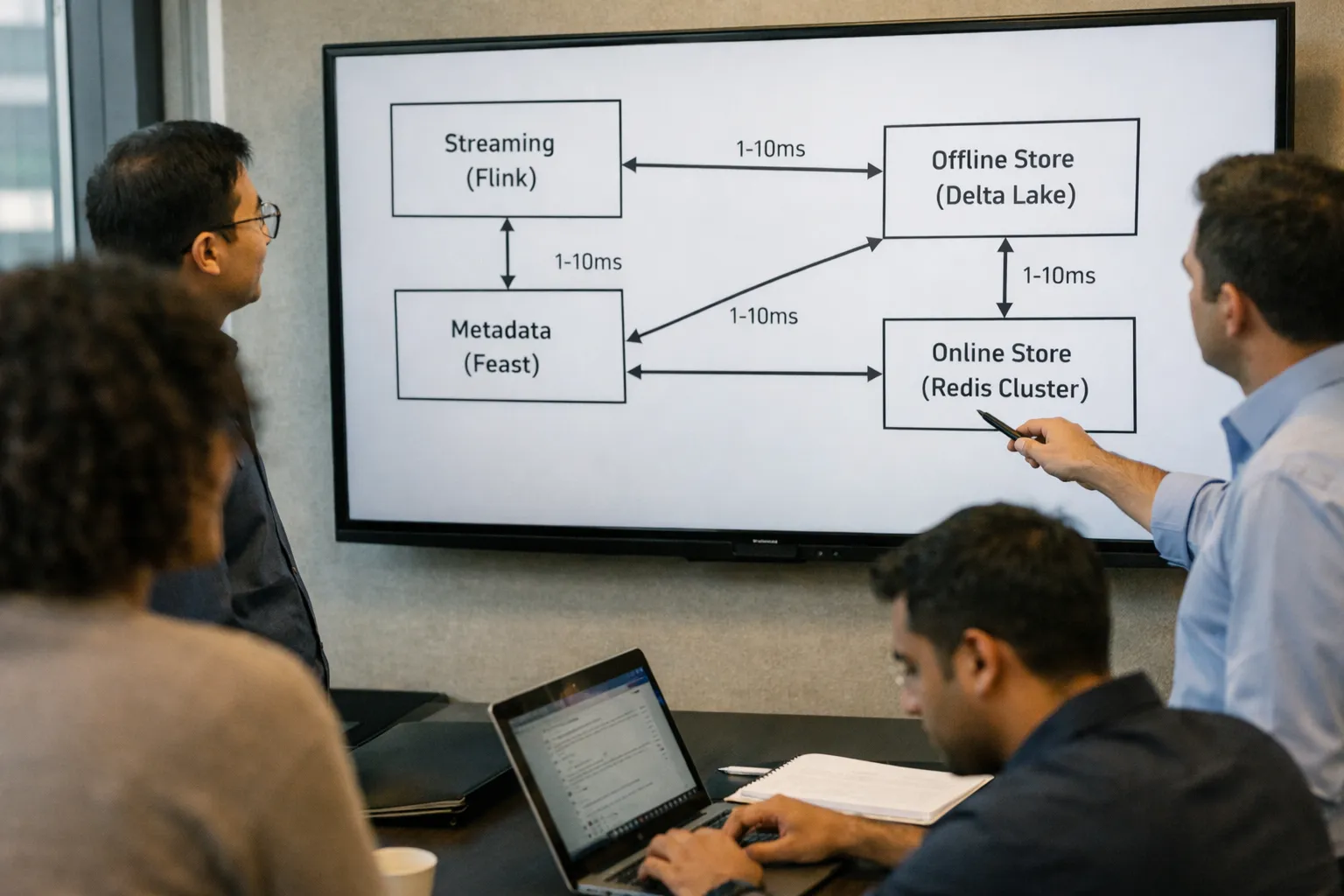 Implementing a Multi-Cloud Low-Latency Feature Store for Enterprise