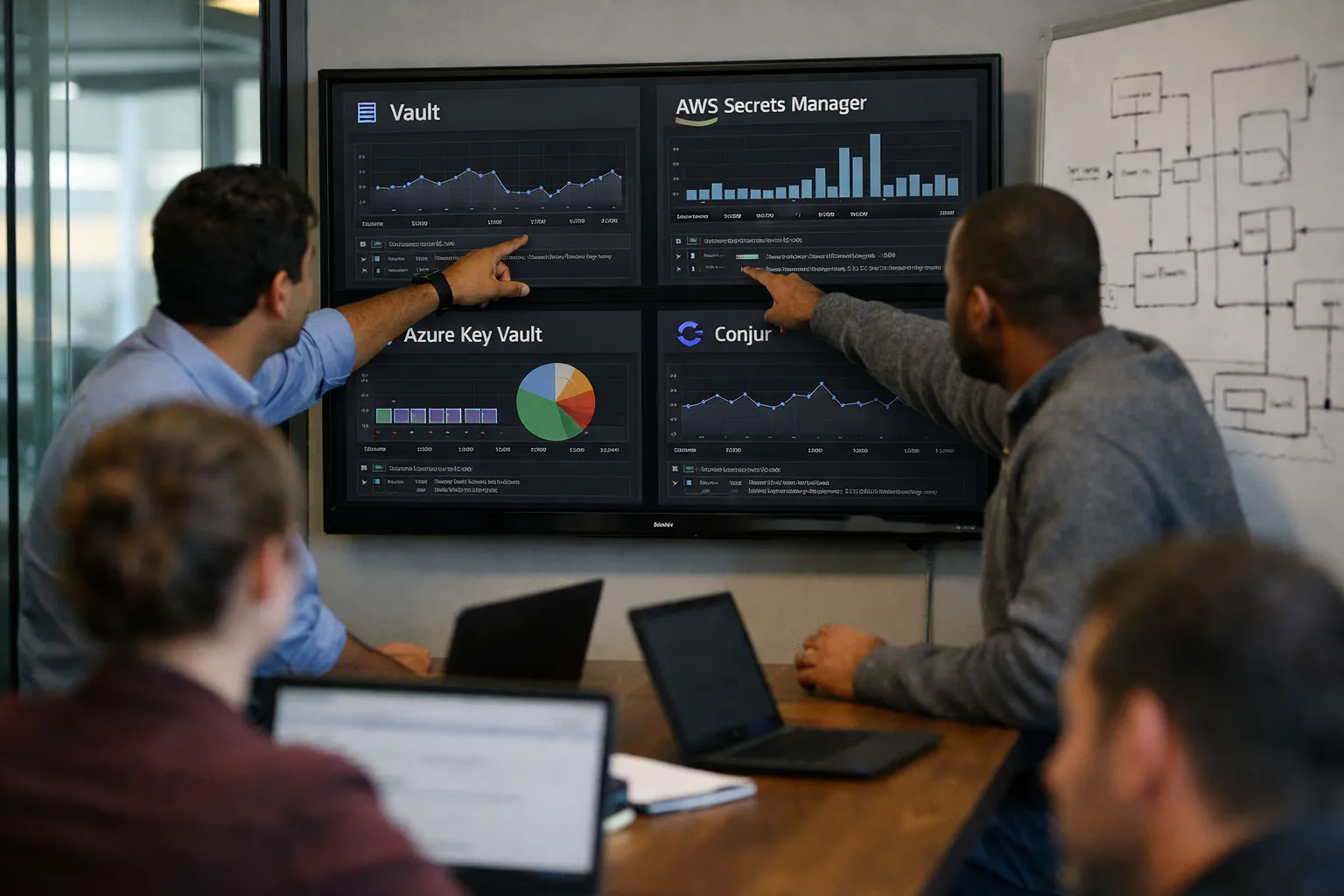 Enterprise Secrets Management: Vault, AWS, Azure, Conjur Compared
