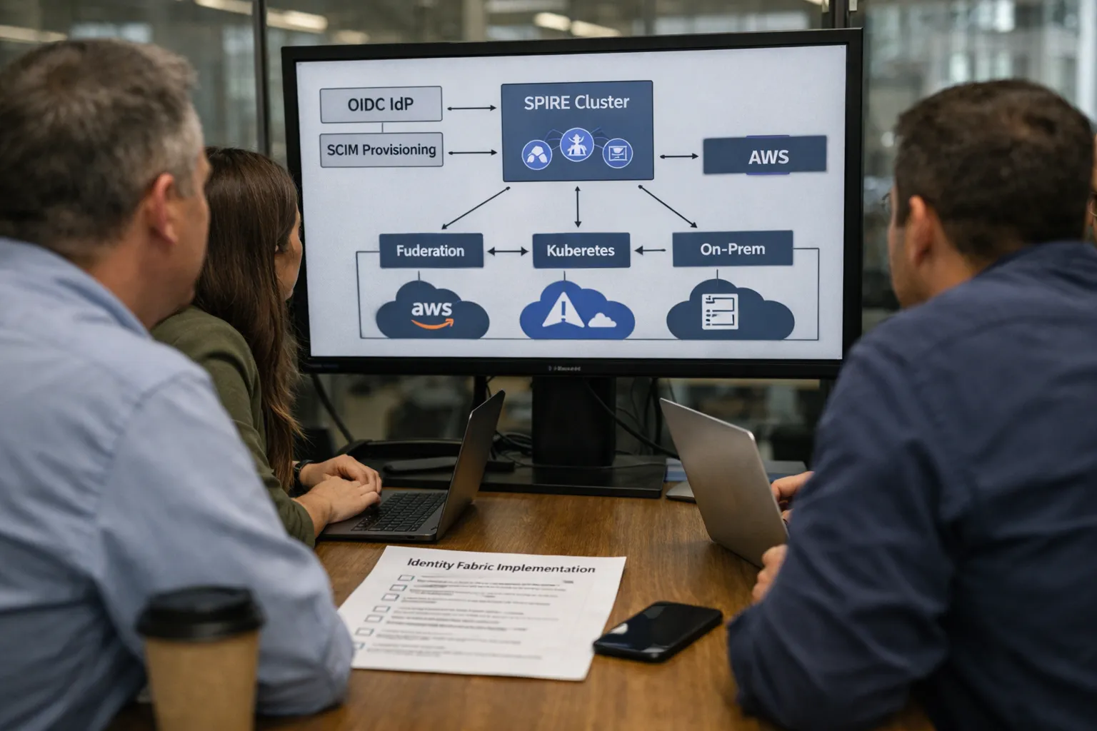 Enterprise Cross‑Cloud Identity Fabric — OIDC, SCIM & SPIFFE Guide