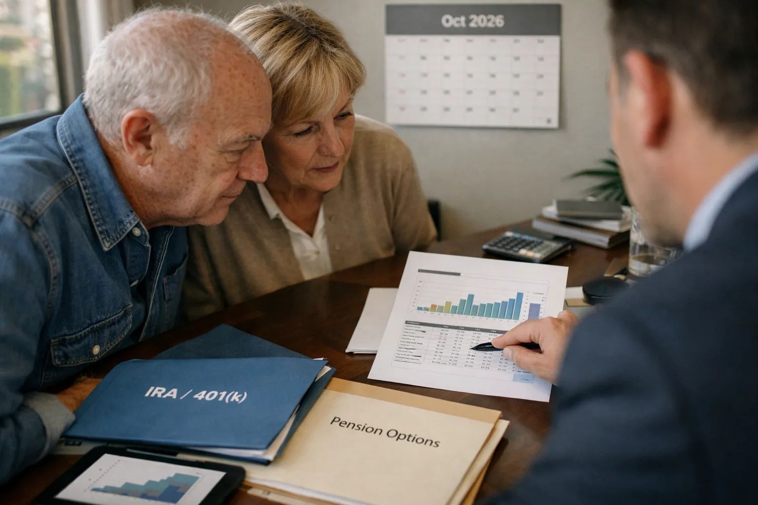 Couples' Playbook 2026: Sequencing Pension, RMDs & Roth Conversions